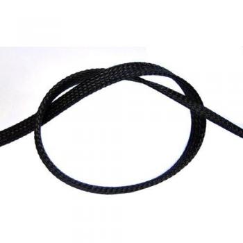 Phobya 10mm (3/8) Black Flex Sleeve Cable Cover - 1m