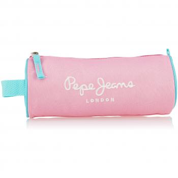 Pepe Jeans Bicolor Neceser de Viaje, 1.86 Litros, Color Rosa
