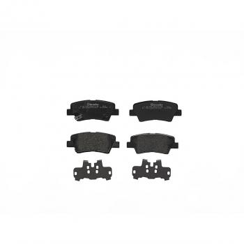 Pastillas de frenos BREMBO P30054 - Juego de pastillas de freno con alta capacidad de frenado, diseño optimizado para una mayor durabilidad, bajo nivel de ruido y polvo, compatible con múltiples modelos de vehículos