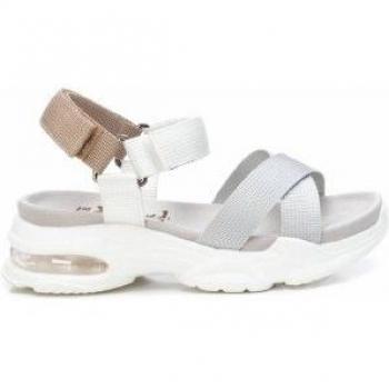 Sandalia Xti Kids 058025 Gris con Cierre Adherente