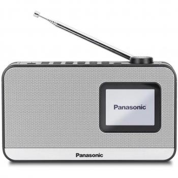 Panasonic RF-D15EG-K Radio Digital Portátil DAB+/FM con Bluetooth, Pantalla LCD TFT de 2,4, Altavoz de 1 W y 5 cm, 4 Botones Preestablecidos