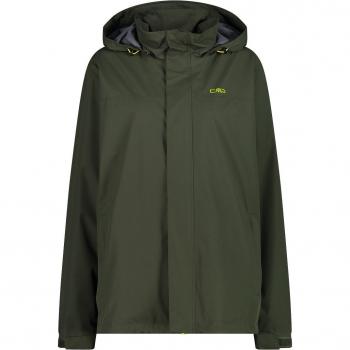 CMP Snaps Waterproof Hooded Jacket - Oil Green - Size 52/XL