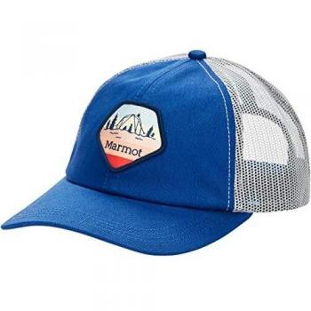Marmot Kira Trucker Gorra para Mujer, Azul clásico/Blanco, Talla única