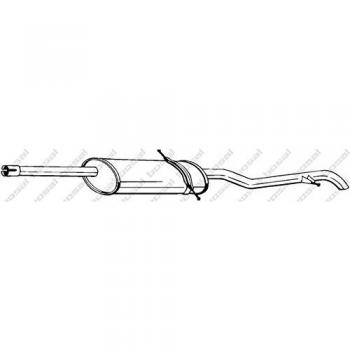 Bosal 286-555 End Silencer