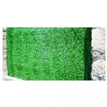 Seto Artificial Decorativo Bonerva 36 Varillas Verde 1x3 Metros - 85% Ocultación, Fácil Instalación, Sin Mantenimiento, Anti UV