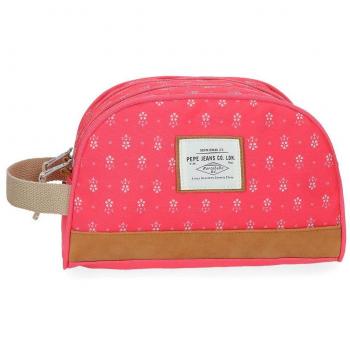 Pepe Jeans 6234462 Carola Neceser de Viaje 26 cm, 4.99 litros, Rojo