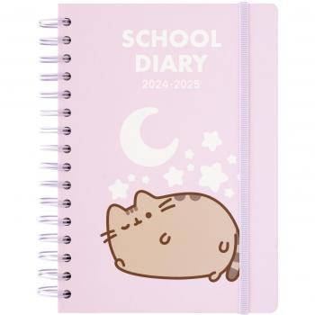 Agenda Escolar 2024/2025 Semana Vista A5 12 Meses Pusheen Moments