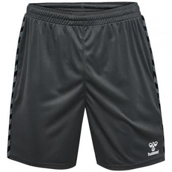 Hummel Pantalones Cortos Authentic PL para Hombre - Material: 100% poliéster, diseño ligero y transpirable, ajuste cómodo, elástico en la cintura, logotipo de Hummel en la pierna