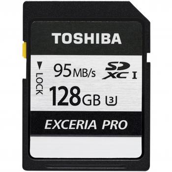Toshiba EXCERIA PRO - N401 128GB SDXC UHS-I Clase 3 memoria flash - Tarjeta de memoria