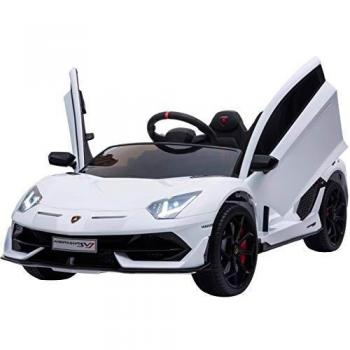 Lamborghini Aventador SVJ 12V 2.4G Blanco Pintado