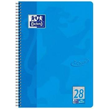 Block de notas Touch A4+ 80 hojas cuadriculadas, papel óptico, azul marino