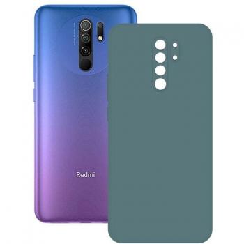 KSIX Funda Silk Verde para Xiaomi Redmi 9