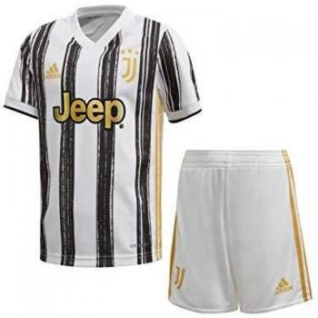 adidas Juventus FC Temporada 2020/21 JUVE H Mini Miniconjunto Primera equipación, Unisex, White/Black, 116