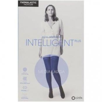 Farmalastic Novum Intelligent Plus Media Larga Compresión Normal Talla 3 Color Canela 22-24,5 cm Pack de 2