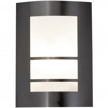 Aplique LED para exteriores Katalea plateado