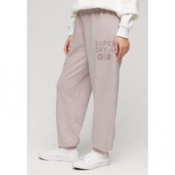 Pantalón Jogger Vintage Beige para Mujer de Superdry
