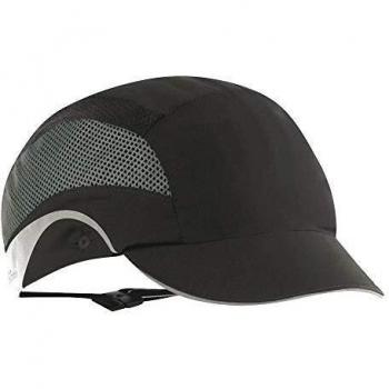 JSP Aerolite Bump Cap, negro, señal de 50 mm,