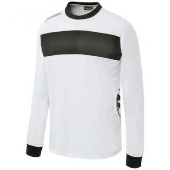 Kappa Remilio LS - Camiseta de equipación para hombre, color blanco / negro, talla M