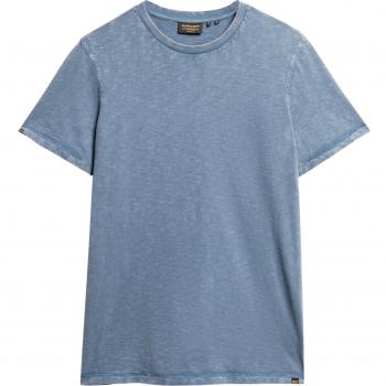 Camiseta Superdry Manga Corta Slub Azul