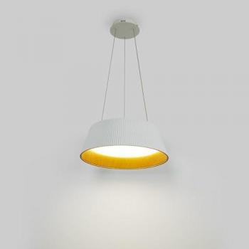 Lámpara colgante LED CCT 24W Efecto Madera Ø46cm IP22