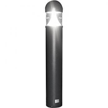 Poste LED Cilíndrico 35W Gris 100cm IP54 Blanco Día 6000K
