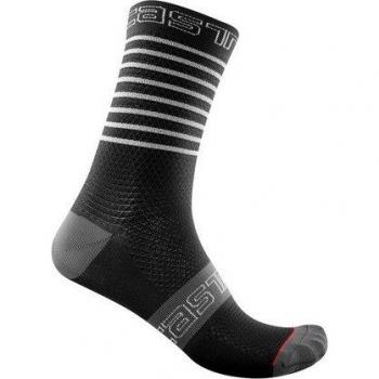 Calcetines Castelli Superleggera 12 Negro Mujer - L-XL