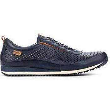 Pikolinos Zapatillas Liverpool M2A-6252 de Piel para Hombre con Elásticos y Plantilla Acolchada Memory Foam