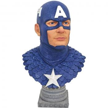Figura Diamond Collection Marvel Comics Capitán América Legends Collection 1/2 Escala