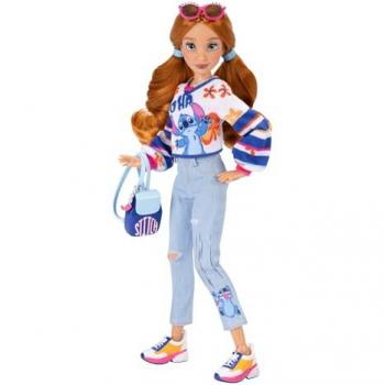 Muñeca de Moda Inspirada en Stitch Disney Ily 30 cm con 10 Puntos de Articulación, incluye 2 Outfits y Accesorios