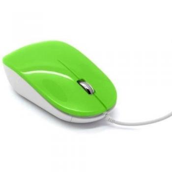 B-Move BM-M0H04 - Ratón óptico, USB, 1000 DPI, color verde