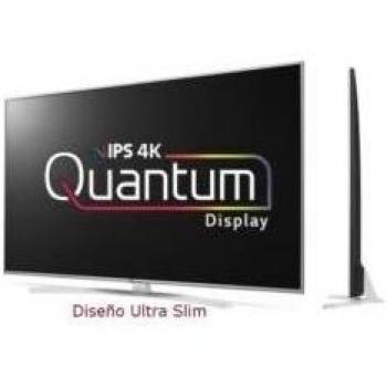 LG 65UH770V - TV de 65 (LED, Super UHD 4K 3840 x 2160, Smart TV webOS 3.0, WiFi, HDMI, USB, Bluetooth) Metalizado