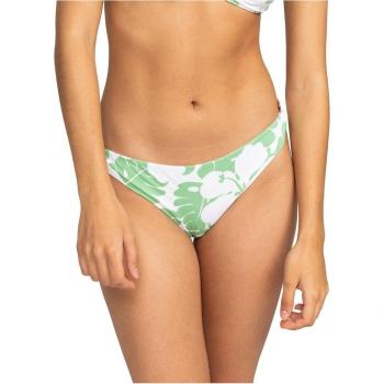 Braguita de bikini de cobertura moderada de mujer OG Roxy verde blanco XL