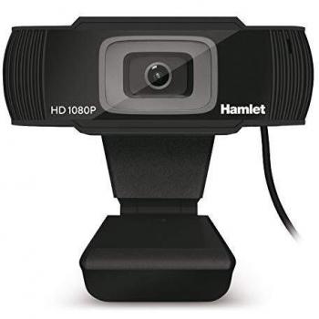 Cámara Web Hamlet HWCAM1080 Full HD 1920x1080 Pixeles USB 2.0 Negra
