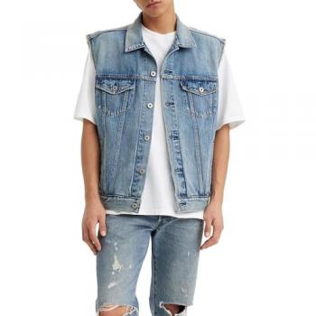 Levi's® Relaxed Trucker Indigo Worn-In Vest for Men