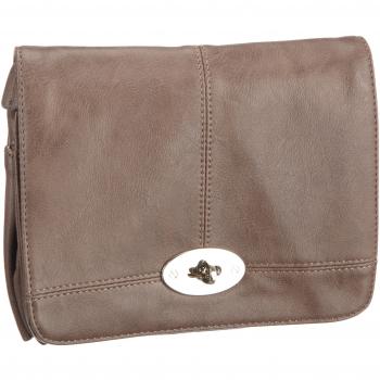 Gabor BADIA Handtasche, taupe 6488 21 - Bolso de asas para mujer, color gris, talla 20x16x3 cm