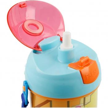 Botella infantil con correa - 450 ml - de diferentes modelos - Ideal para regalar - Producto oficial - Peppa Pig