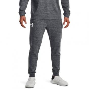 Joggers Rival Terry Gris Under Armour para hombre, talla XS, corte regular