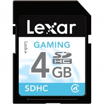 Memoria Flash SDHC Lexar Gaming 4GB Clase 4