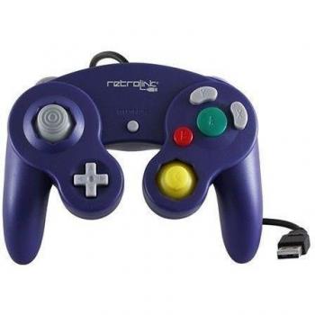 GameCube Classic Controller USB Purple for PC/MAC RetroLink [Importación Inglesa]