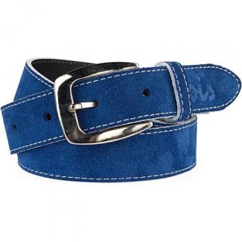 Cinturón de mujer de piel azul - Elegante accesorio para realzar tu estilo diario