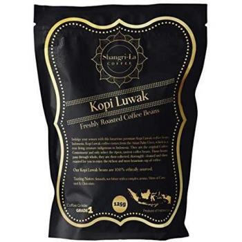 Shangri-la Coffee - Molidos De Café Kopi Luwak Salvaje - 125 Gramos