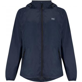 Mac in a Sac Origin 2 Adult Navy Jacket - Unisex Packable Waterproof Jacket - Size: L