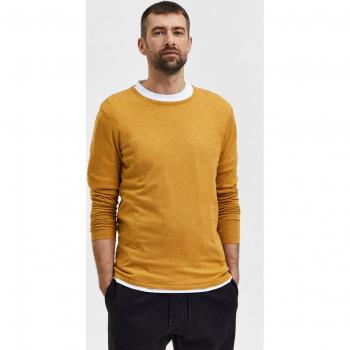 Jersey de hombre cuello caja sostenible Selected