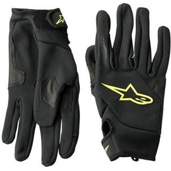 Alpinestars Cascade Gore Windstopper Gloves - Black/Yellow - Size S
