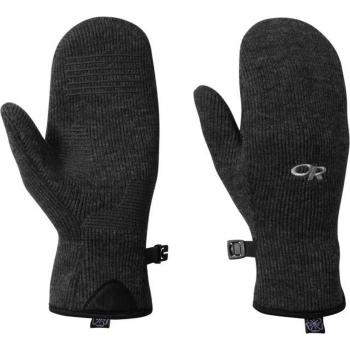 Outdoor Research – Guantes para Mujer Women 's Flurry Mitts, otoño/Invierno, Mujer, Color Negro, tamaño Large