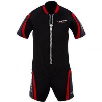 Cressi Monoshort Playa 2.5 mm - Traje de buceo para niños, talla M