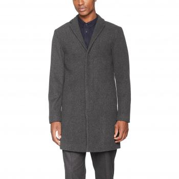 SELECTED HOMME Shdbrooken Coat, Abrigo para Hombre, Gris
