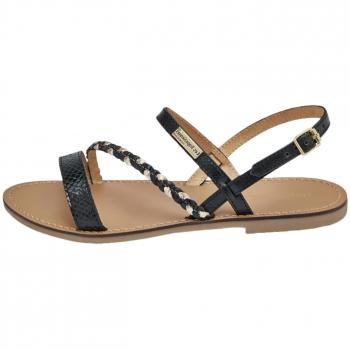 Sandalias Planas de Cuero Batresse Multicolor Les Tropeziennes par M.Belarbi