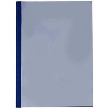 Carpeta Térmica LEITZ A4 3 mm con Aspecto Lino, Color Azul - Paquete de 30 Hojas