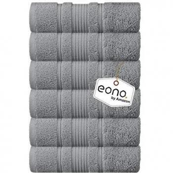 Eono by Amazon, Toallas de Mano, Paquete de 6,